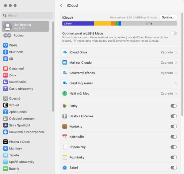 iCloud: Efektivní nastavení - individuální
