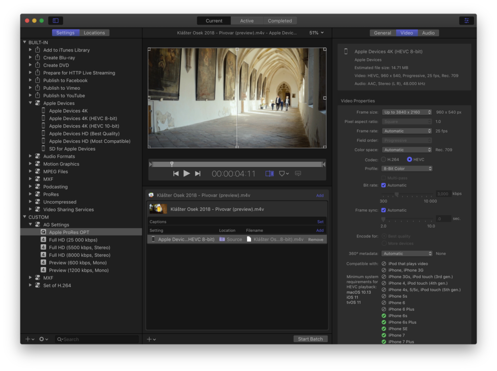 Final Cut Pro: Animace objektů a titulků v Motion - individuální